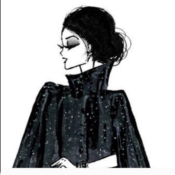 Black High Low Ruffled Tunic Mossimo Suppy Blouse - Picture 5 of 7